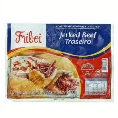 CARNE SECA JERKED BEEF FRIBOI 500G