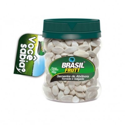 SEMENTE DE ABÓBORA BRASIL FRUTT TORRADA/SALGADA 110 G