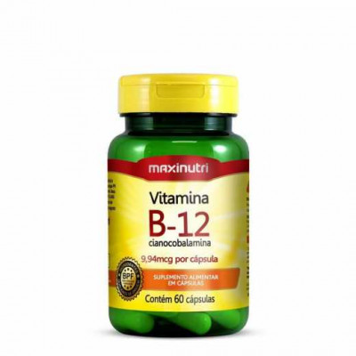 VITAMINA B12 60 CÁPSULAS MAXINUTRI