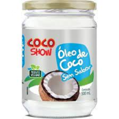 ÓLEO DE COCO COCO SHOW SEM SABOR 500 ML