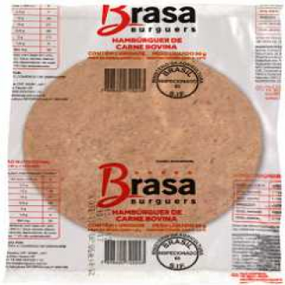 HAMBÚRGUER BRASA CARNE BOVINA 56G