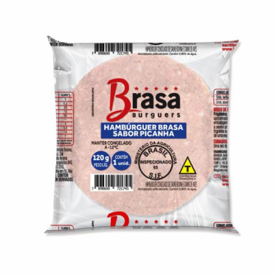 HAMBÚRGUER BRASA BURGUERS PICANHA 56G