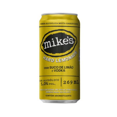 MIKES HARD LEMONADE BEBIDA ALCOÓLICA MISTA GASEIFICADA 269 ML