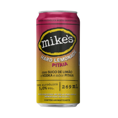 MIKES HARD LEMONADE PITAIA BEBIDA ALCOÓLICA MISTA GASEIFICADA 269 ML