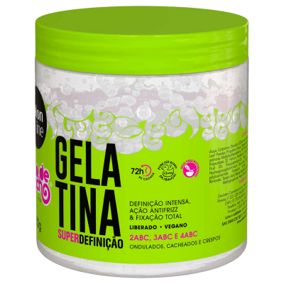 GELATINA SALON LINE #TÔDECACHO NÃO SAI DA MINHA CABEÇA 550G