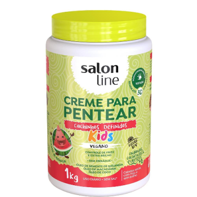 CREME PARA PENTEAR SALON LINE KIDS 1KG