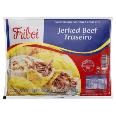 CARNE SECA J.A JERKED BEEF TRASEIRO 400 G