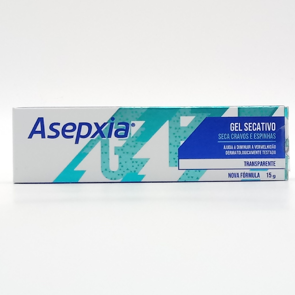 GEL SECATIVO ASEPXIA SECA CRAVOS E ESPINHAS 15 GRAMAS