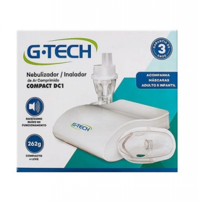 INALADOR E NEBULIZADOR G-TECH COMPACT DC1