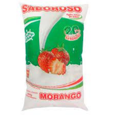 BEBIDA LACTEA SABOROSO SABOR MORANGO 850 GRAMAS