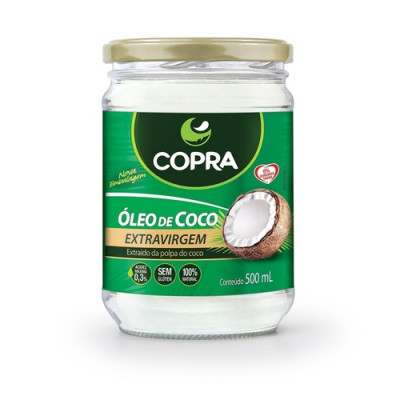 OLEO DE COCO EXTRA VIRGEM 500ML