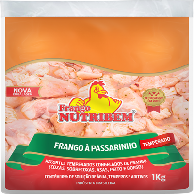 FRANGO PASSARINHO TEMPERADO 1 KG