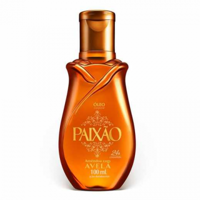 ÓLEO CORPORAL PAIXÃO AMÊNDOAS COM AVELÃ 100ML