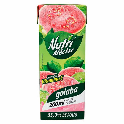 SUCO NUTRI NECTAR GOIABA 200ML