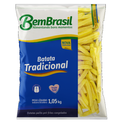 BATATA PALITO BEM BRASIL TRADICIONAL 1,05KG