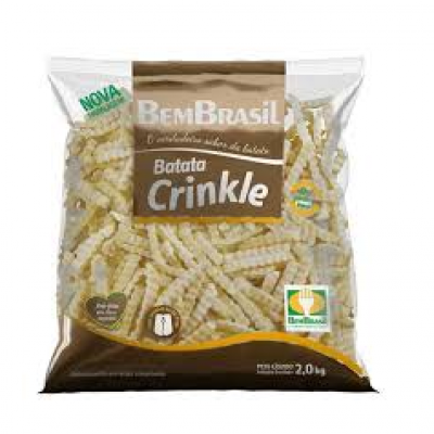 BATATA BEM BRASIL CRINKLE CONGELADA 2KG