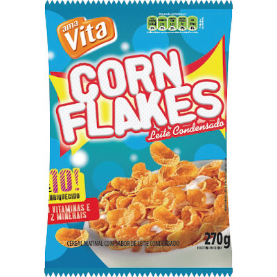 CEREAL MATINAL CORN FLAKES LEITE 270 GRAMAS