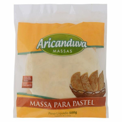 MASSA PARA PASTEL ARICANDUVA 500 G