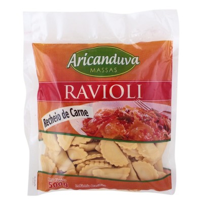 RAVIOLI ARICANDUVA CARNE 500 G