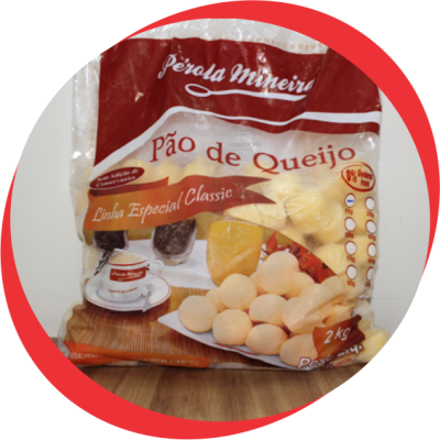 PÃO QUEIJO PALITO PEROLA MINEIRA 1KG