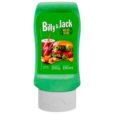 MOLHO VERDE KISABOR BILLY & JACK 200G