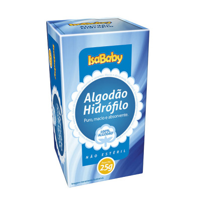 ALGODÃO HIDRÓFILO ISABABY 25G