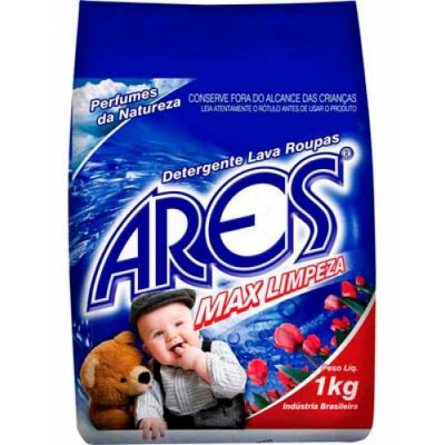 DETERGENTE EM PÓ ARES 1KG