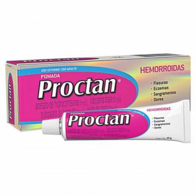 PROCTAN HEMORROIDAS POMADA 25 GRAMAS