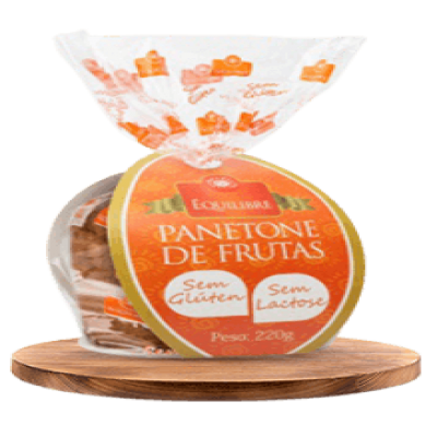 PANETONE FRUTAS EQUILIBRE 220 GRAMAS