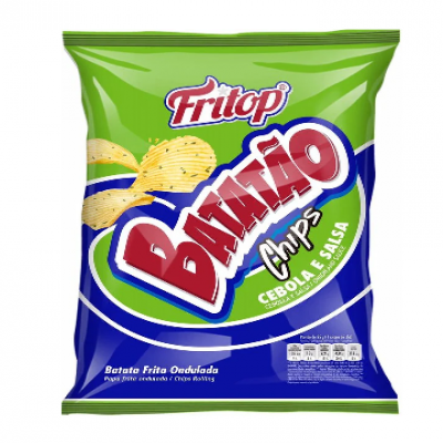 BATATÃO CHIPS FRITOP CEBOLA E SALSA 50G