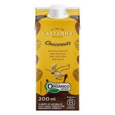 BEBIDA ALIMENTICIA CHOCONUTS A TAL DA CASTANHA 200 ML