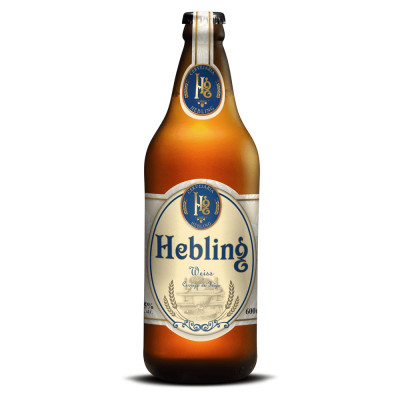 CERVEJA HEBLING WEISS 600 ML