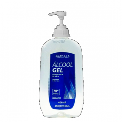 ÁLCOOL GEL MARSALA 70° 400ML