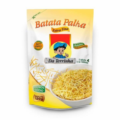 BATATA PALHA DA TERRINHA EXTRA FINA 120G