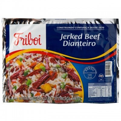 CARNE SECA FRIBOI JERKED BEEF DIANTEIRO 400G