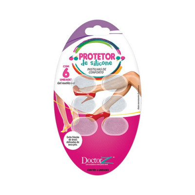 PROTETOR DE PÉ SILICONE PASTILHAS CONFORT