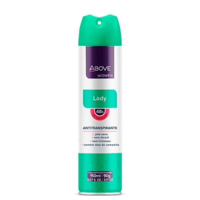 DESODORANTE AEROSOL ABOVE LADY 150ML