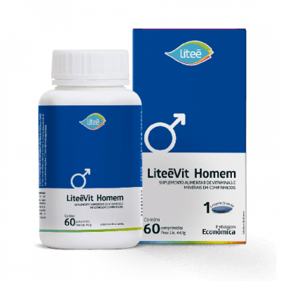 LITEEVIT HOMEM MULTIVITAMÍNICO MASCULINO 60 COMPRIMIDOS