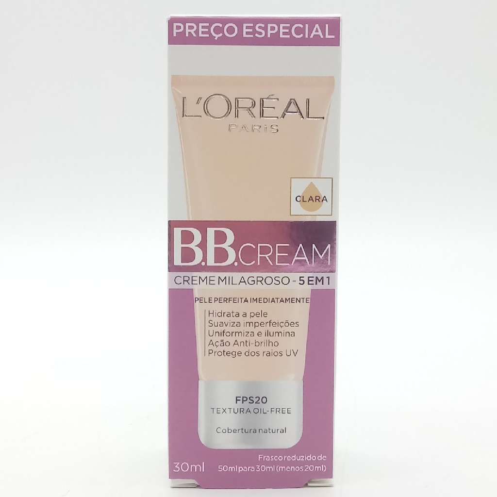 BB CREAM LOREAL BASE CLARA FPS20 30ML