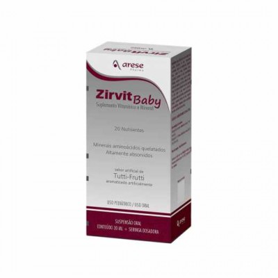 ZIRVIT BABY SUSPENSÃO ORAL 30ML