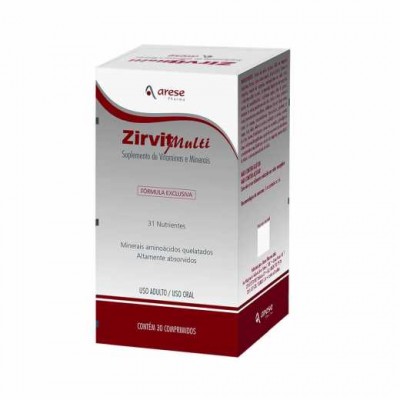 ZIRVIT MULTI ARESE 30 COMPRIMIDOS
