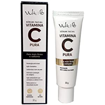 SÉRUM FACIAL VITAMINA C PURA VULT 30 GRAMAS