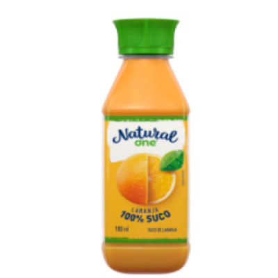 SUCO NATURAL ONE LARANJA 180ML