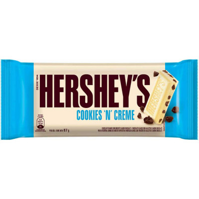 CHOCOLATE HERSHEY'S COOKIES 'N' CREME 87G