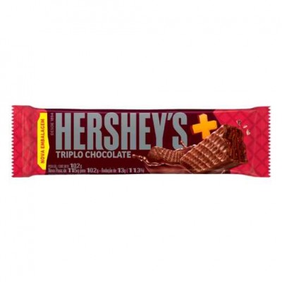 CHOCOLATE HERSHEY'S MAIS TRIPLO CHOCOLATE 102 GRAMAS