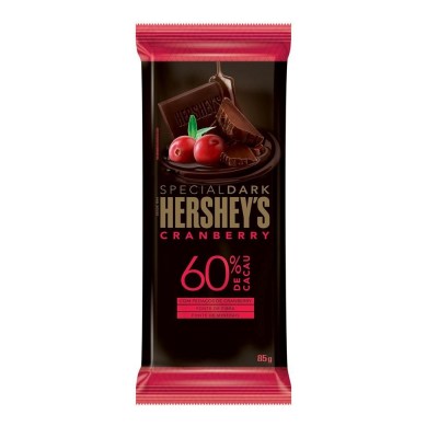 CHOCOLATE HERSHEY'S DARK CRANBERRY 60% CACAU 85 G