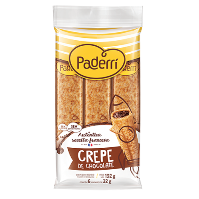 CREPE PADERRI CHOCOLATE 192 GRAMAS