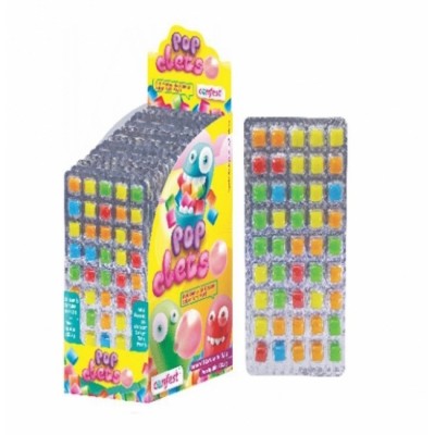 CHICLETE POPCLET´S TUTTI FRUTTI 13,5 GRAMAS