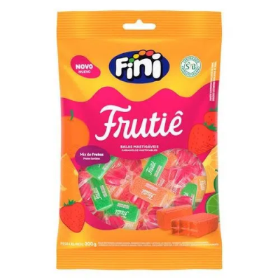 BALAS MASTIGÁVEIS FINI FRUTIÊ MIX DE FRUTAS 70G