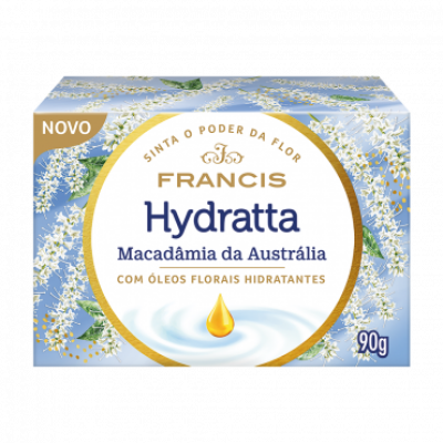 SABONETE FRANCIS HYDRATTA MACADÂMIA DA AUSTRÁLIA 90G